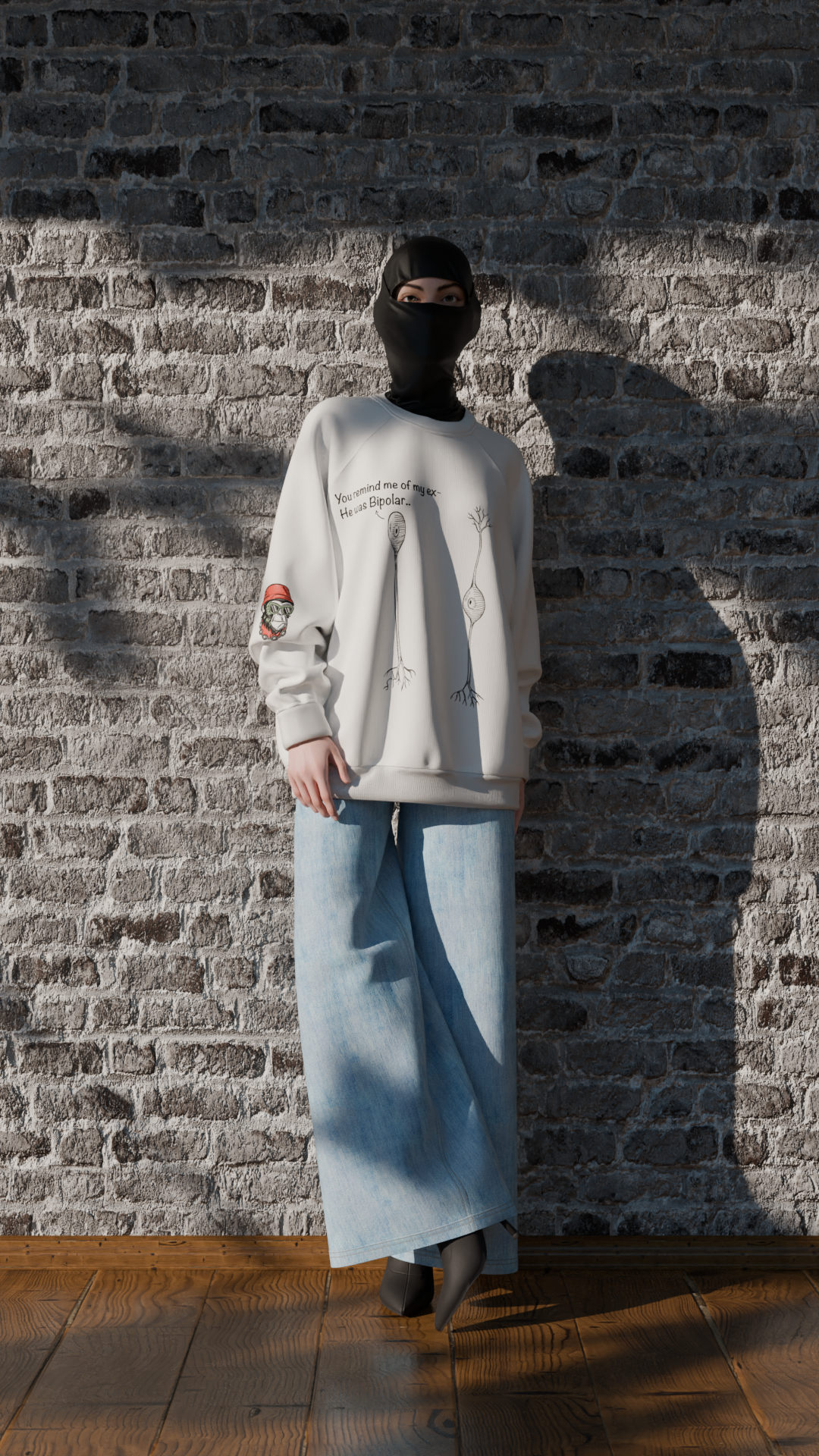 He was Bipolar’s Loose Sweatshirt