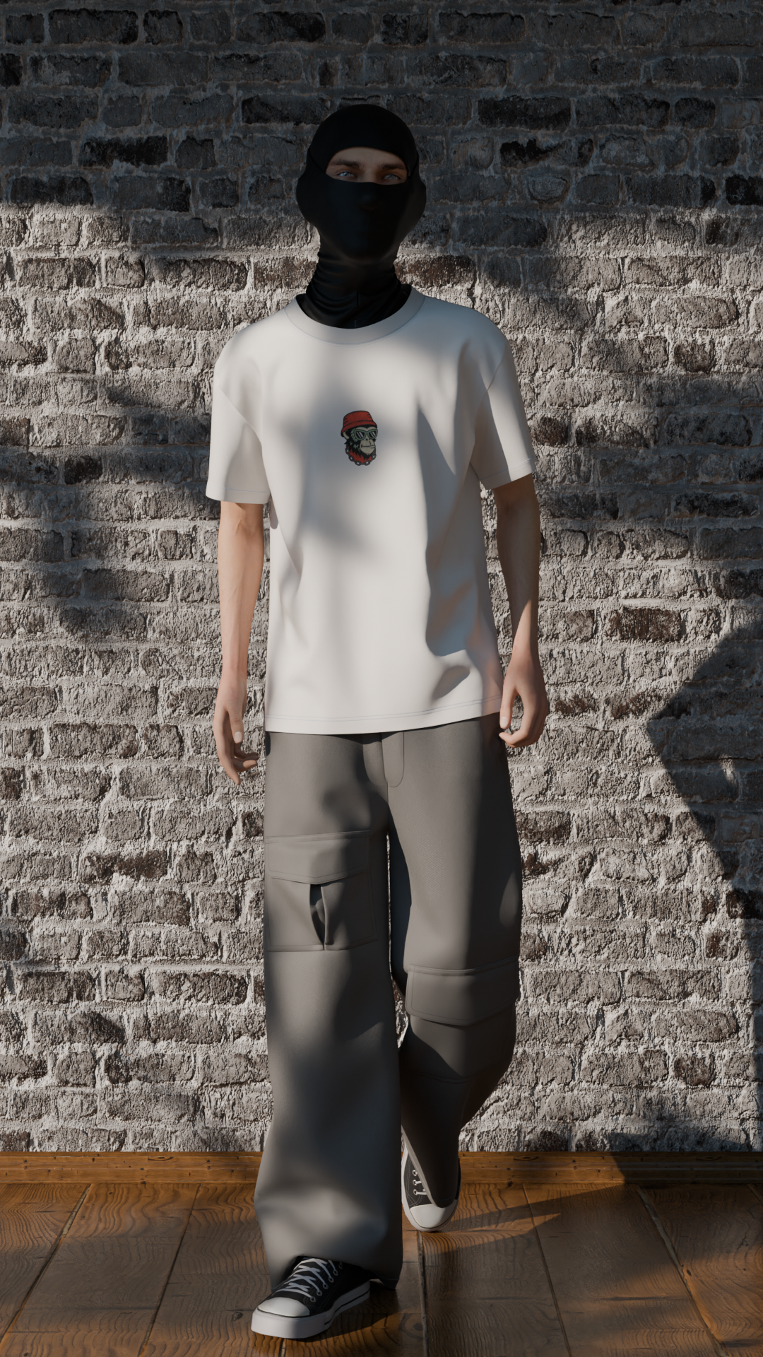 "Study Your Gluteus Off" Men’s Boxy Tee