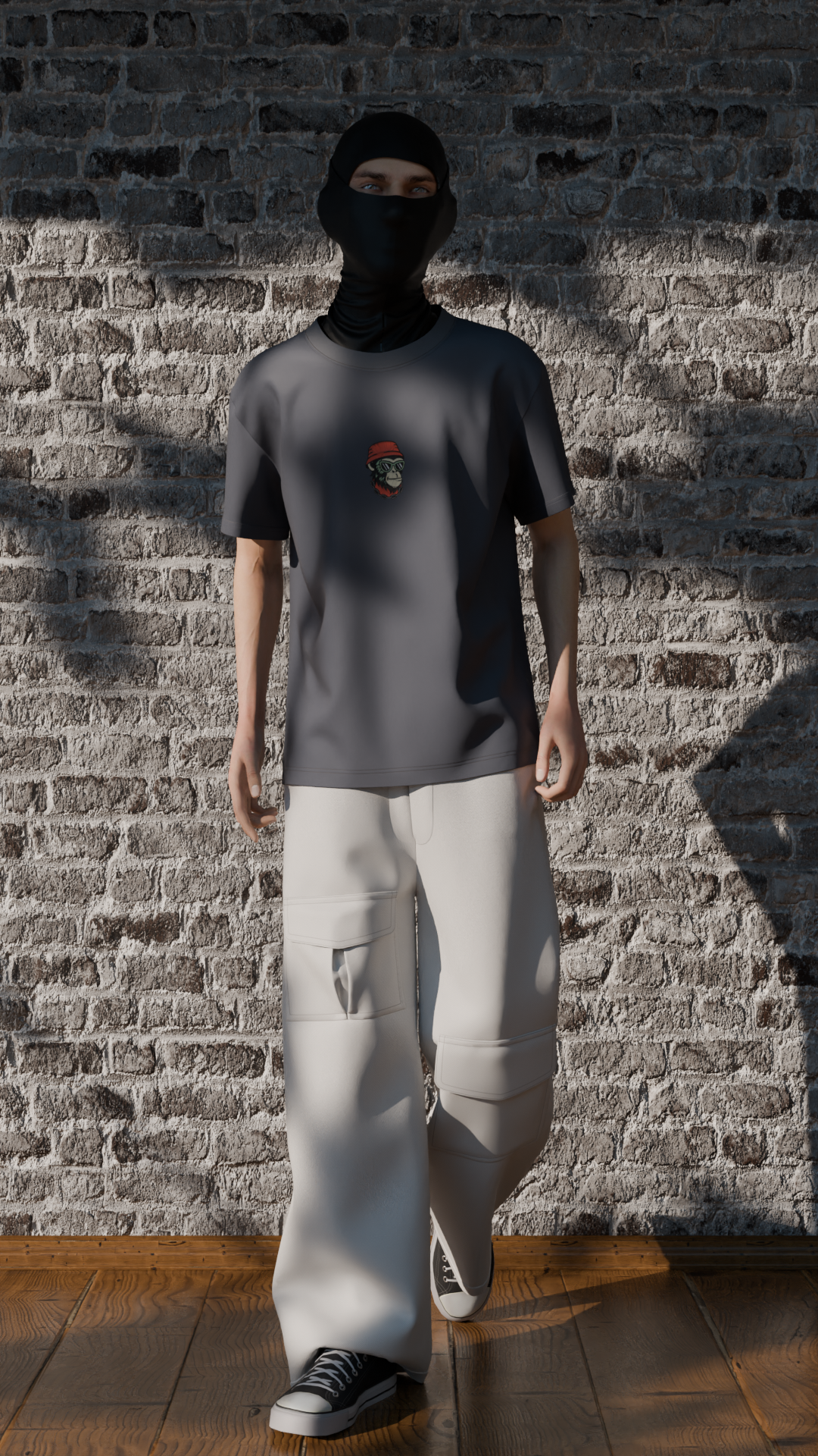 "Study Your Gluteus Off" Men’s Boxy Tee