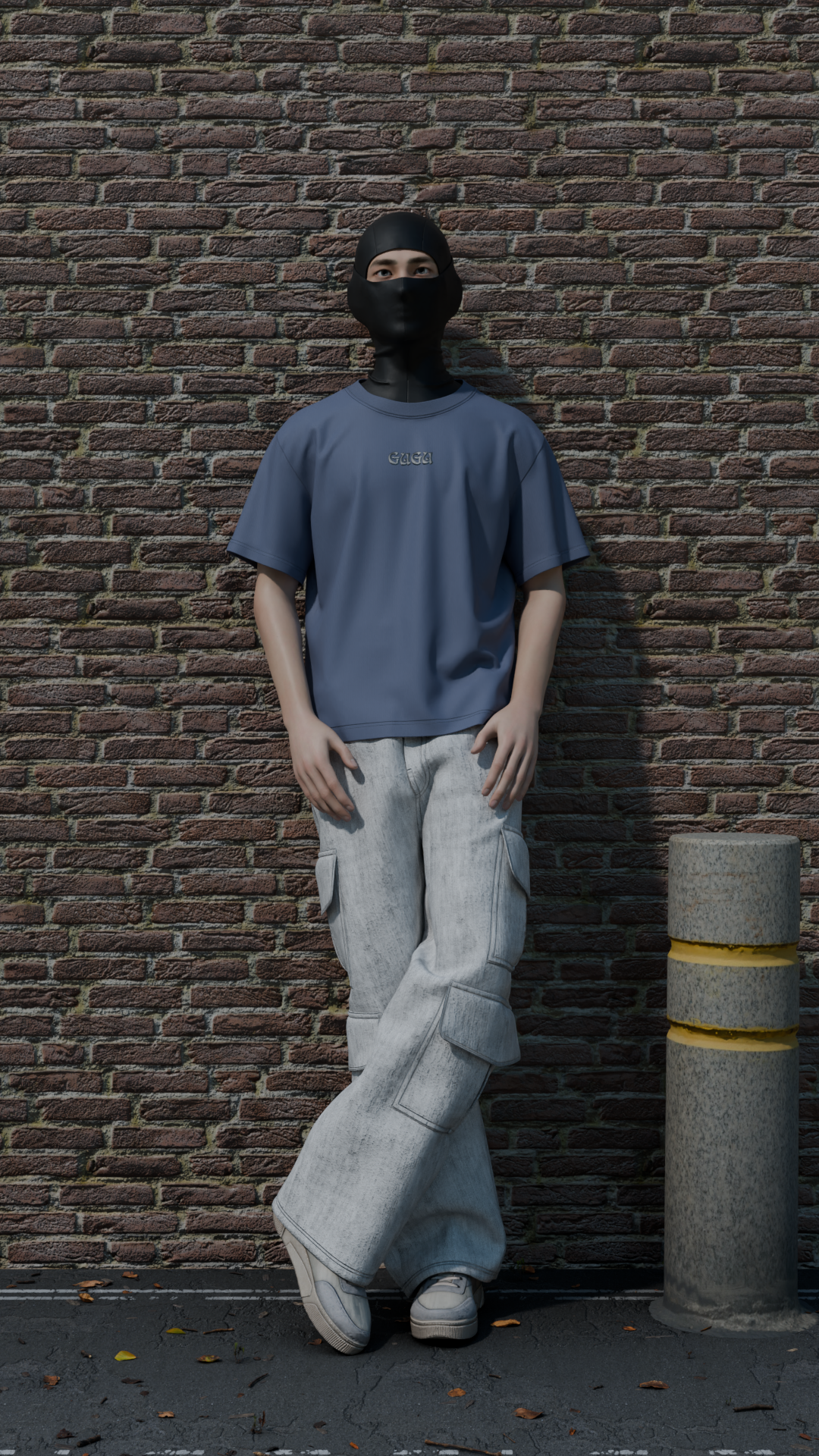 Study Your Gluteus Off’s Minimalistic Boxy Tee