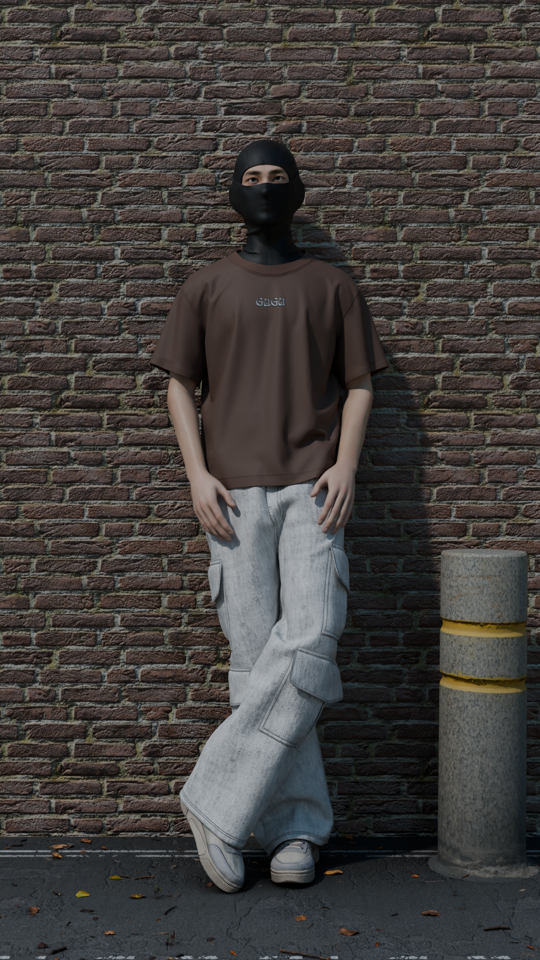 Study Your Gluteus Off’s Minimalistic Boxy Tee