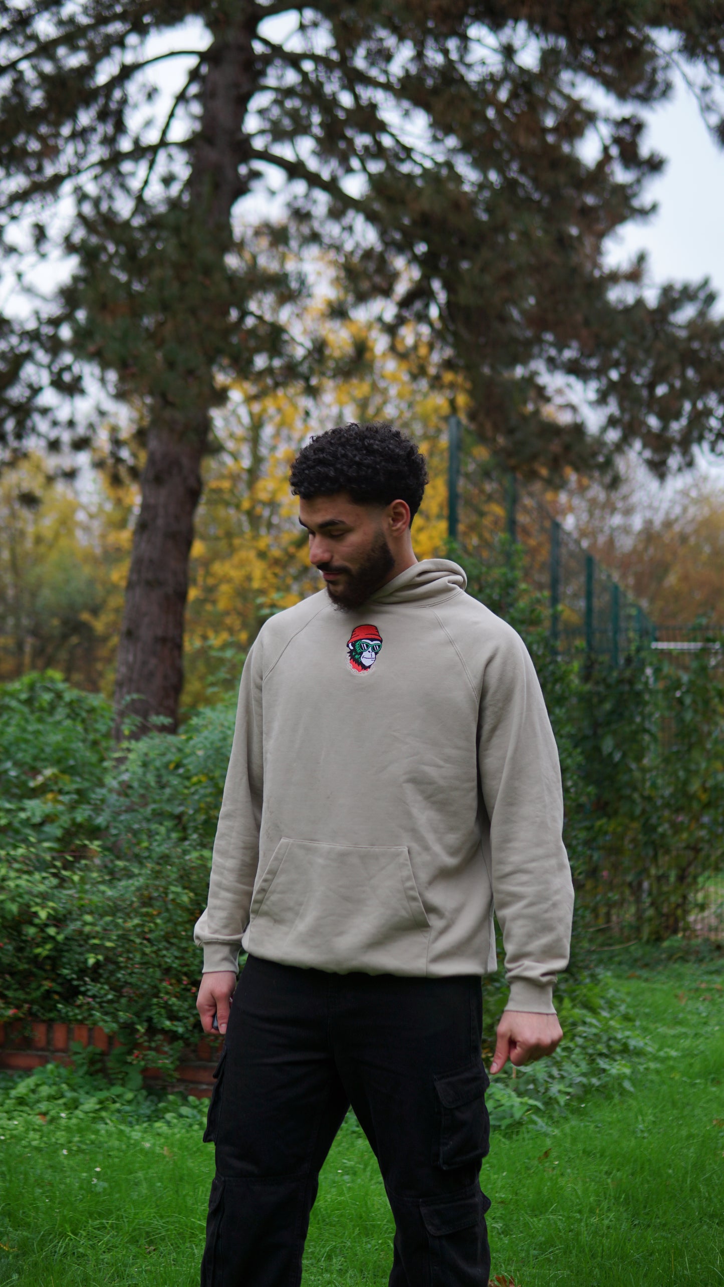 Light Grauer Star’s Oversized Hoodie