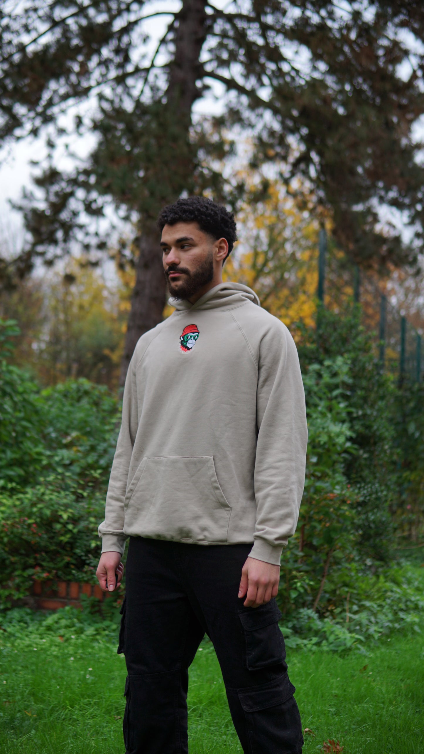 Light Grauer Star’s Oversized Hoodie