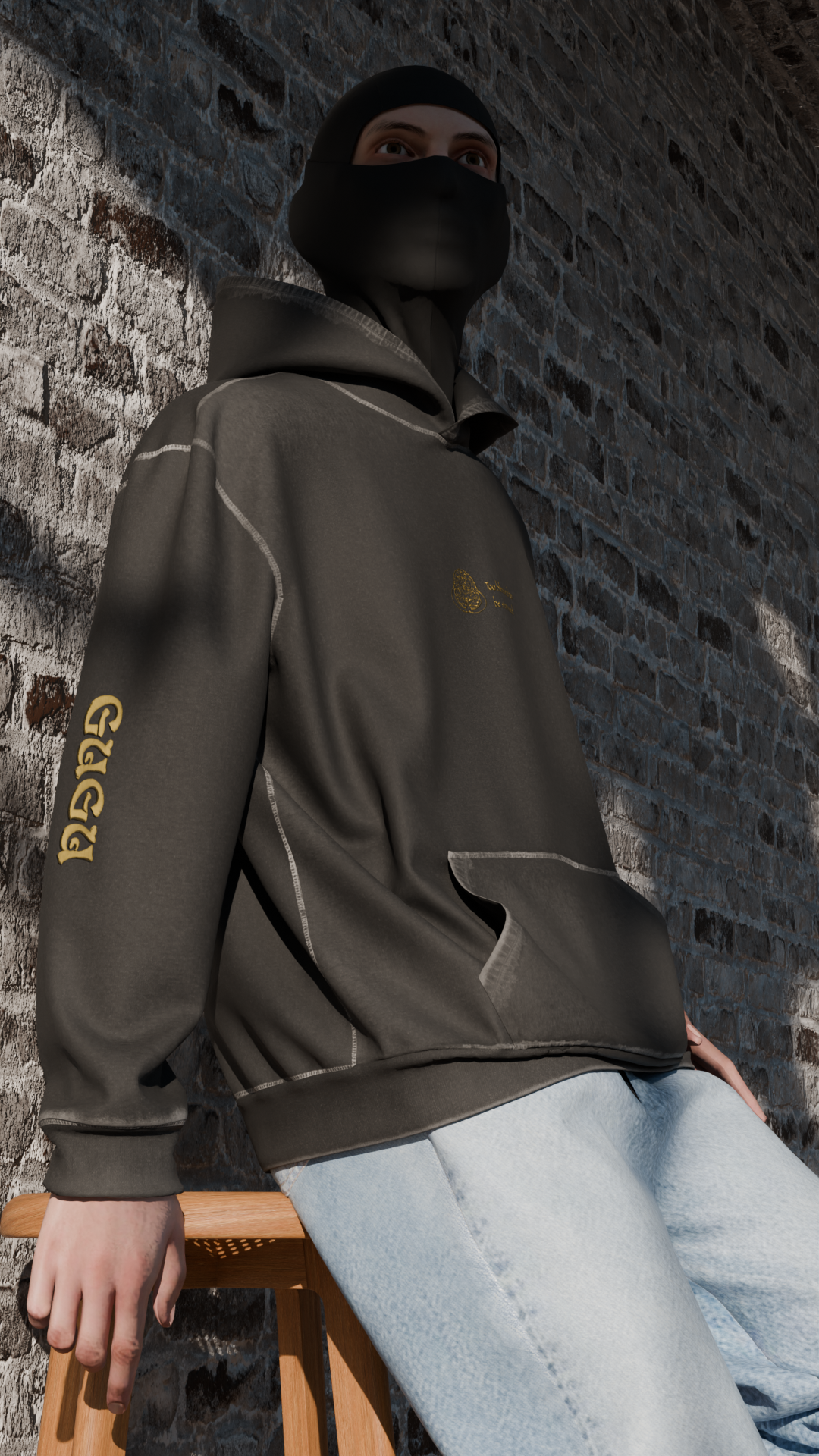 TBTB’s Vintage Oversized Hoodie