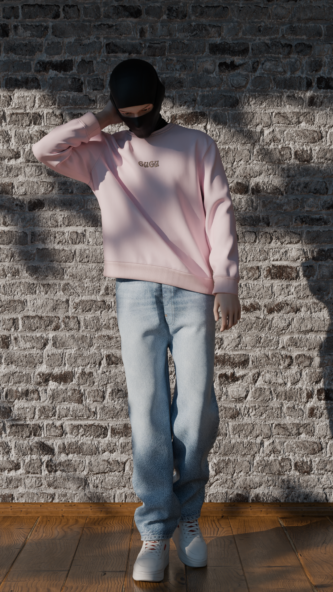 GUGU’s Minimalistic Oversized Sweatshirt