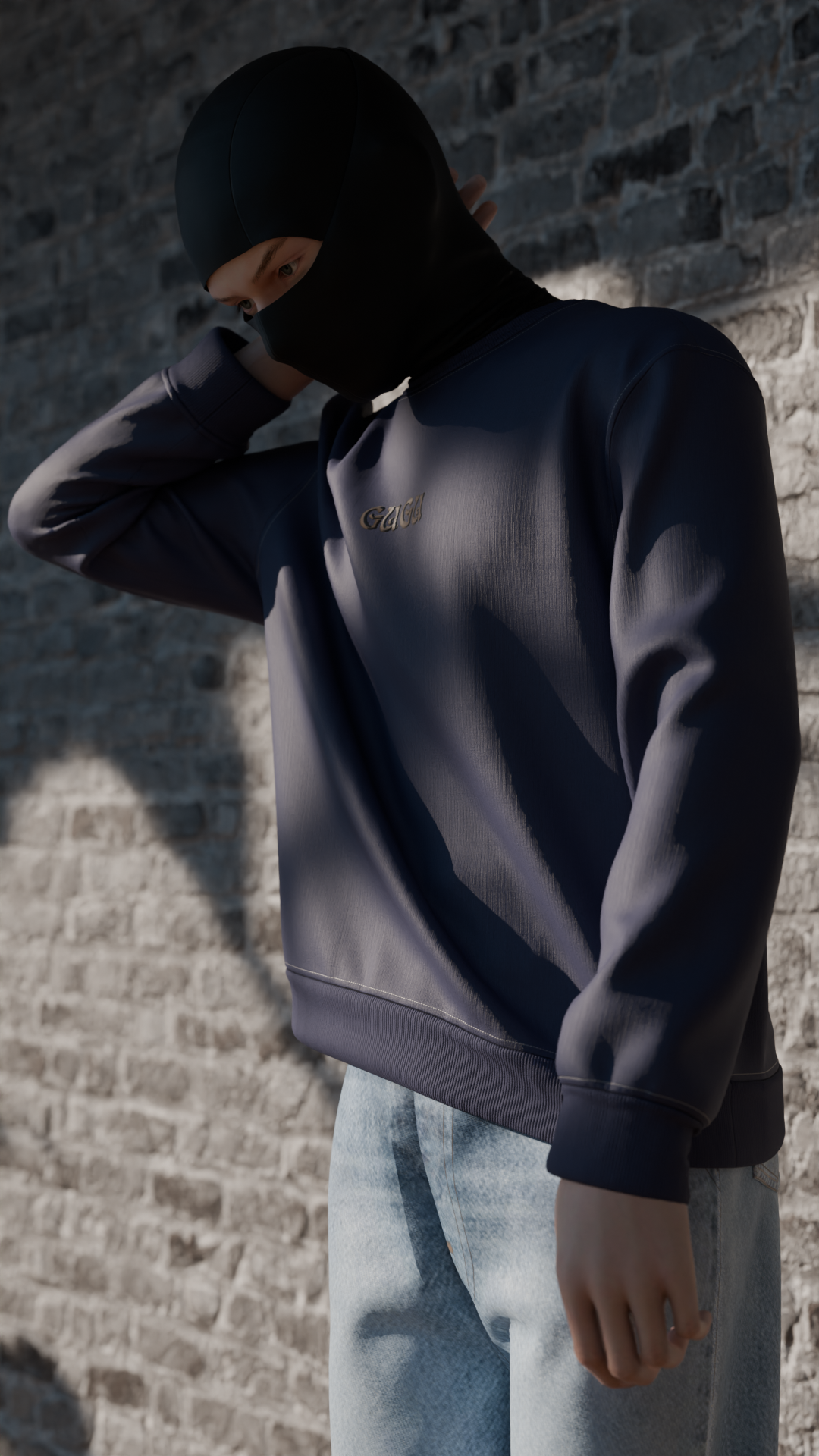 GUGU’s Minimalistic Oversized Sweatshirt