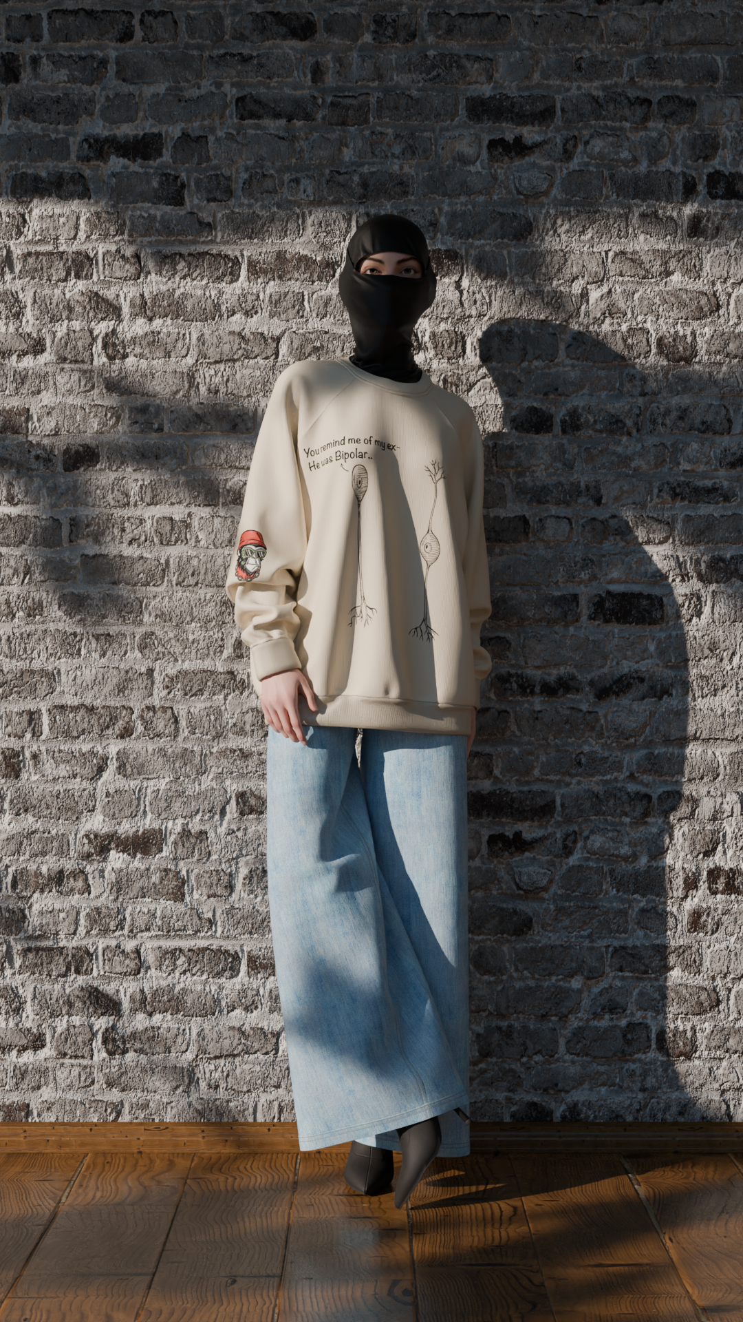 He was Bipolar’s Loose Sweatshirt