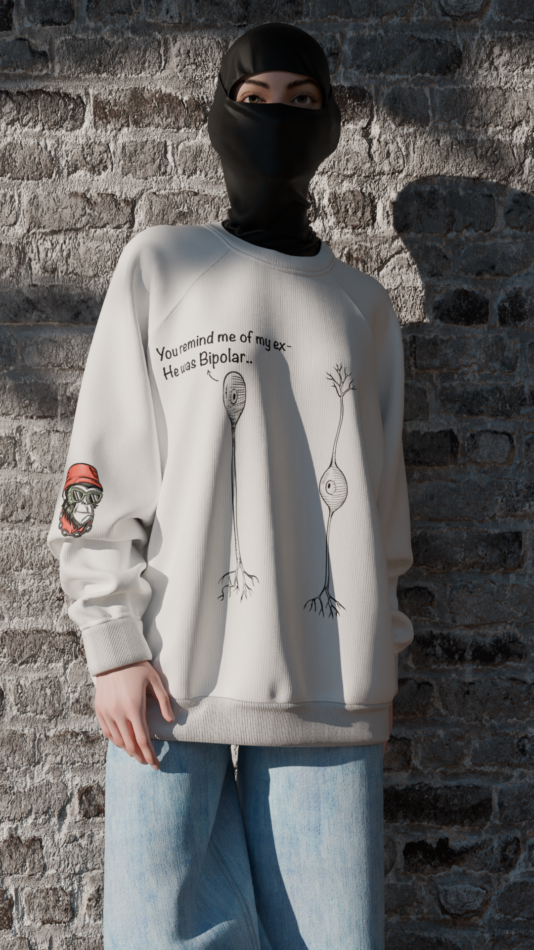 He was Bipolar’s Loose Sweatshirt